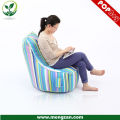 funny comfy patchwork one seat kids bean bag chair